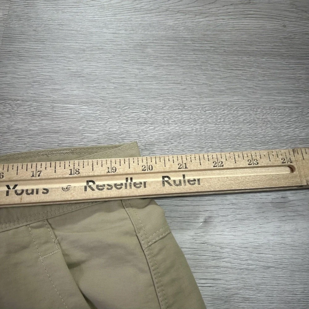 The North Face Pants Mens 40x31 Beige Nylon Hiking Zip Pocket Outdoor‎ Trail